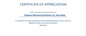 5th blood donation camp was held at Rainbow Mechanical Solutions LLC