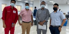 5th blood donation camp was held at Rainbow Mechanical Solutions LLC