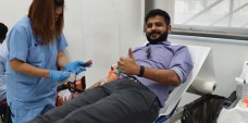Rainbow joins hands with Mitsubishi to donate blood